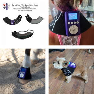 Curved Pad - Tiny dogs, Horse Hoof, People's Neck